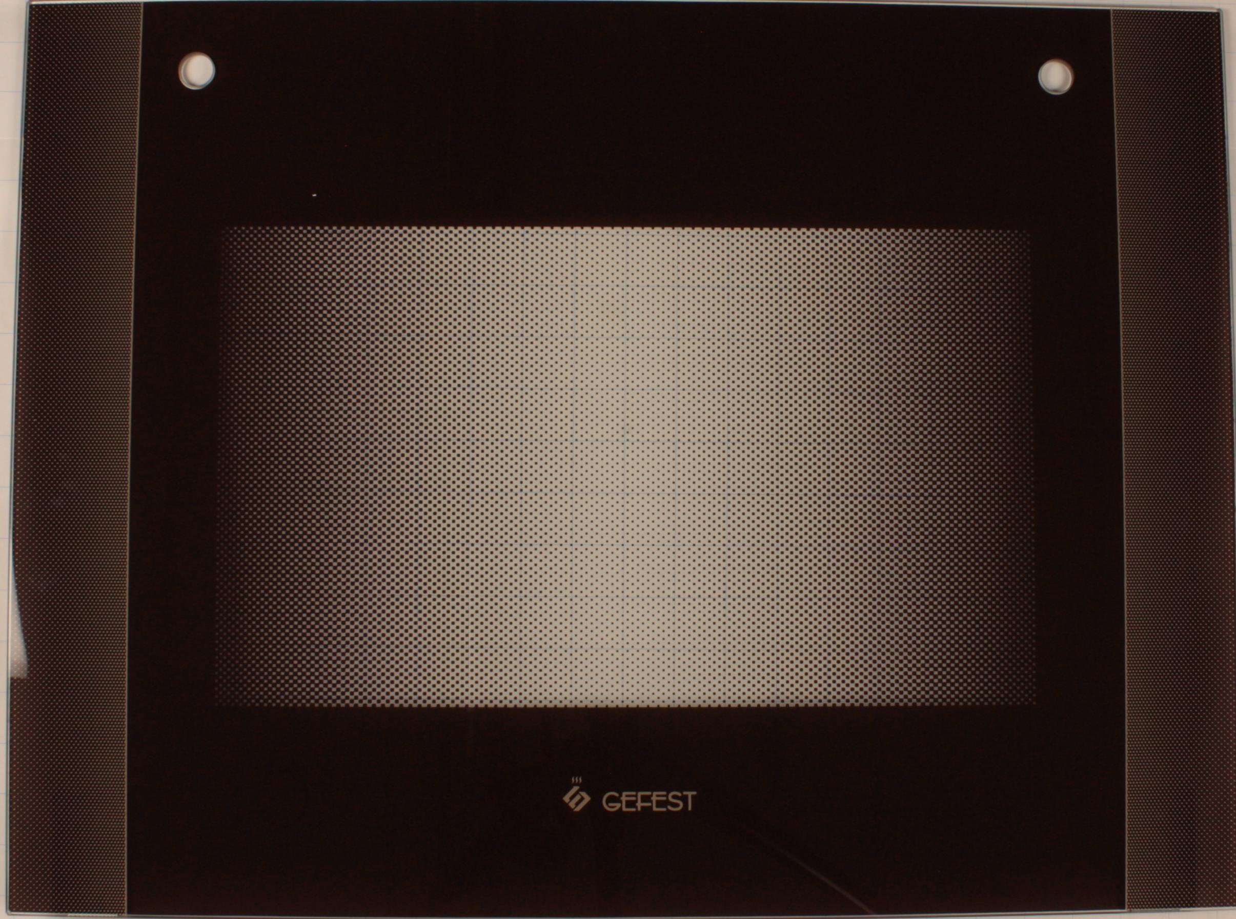 подробная фотография Gefest (Гефест) 6500.18.1.000-03 стекло наружное для плиты 